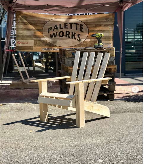 Salon vivre coté sud, palette works, 5 aux 8 juin 